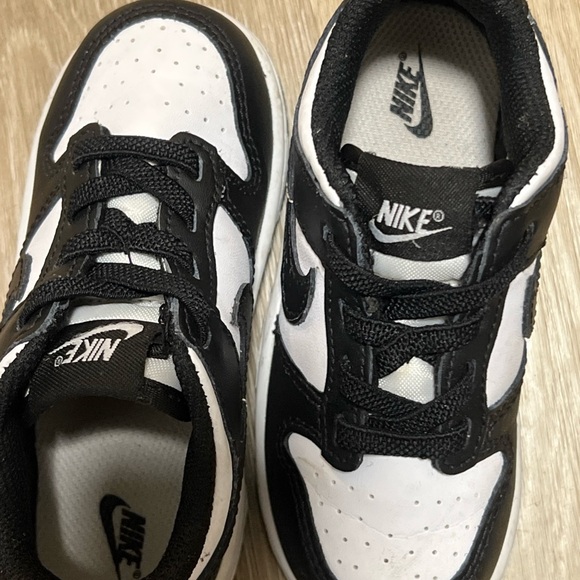 Nike Black and White Classic Sneakers - Picture 1 of 2
